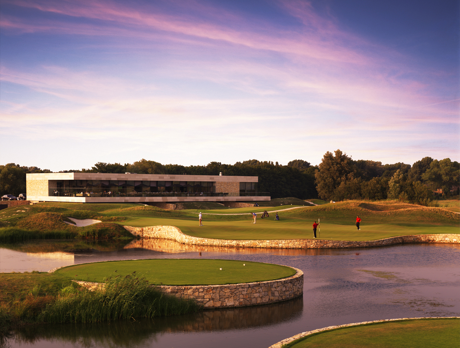 Clubhouse The International golfcourse Amsterdam